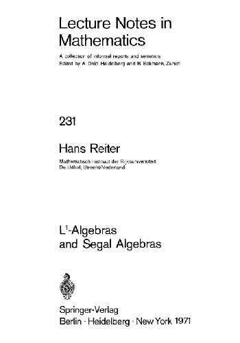 Lp1s-Algebras and Segal Algebras