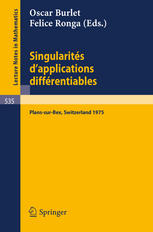 Singularites D'Applications Differentiables