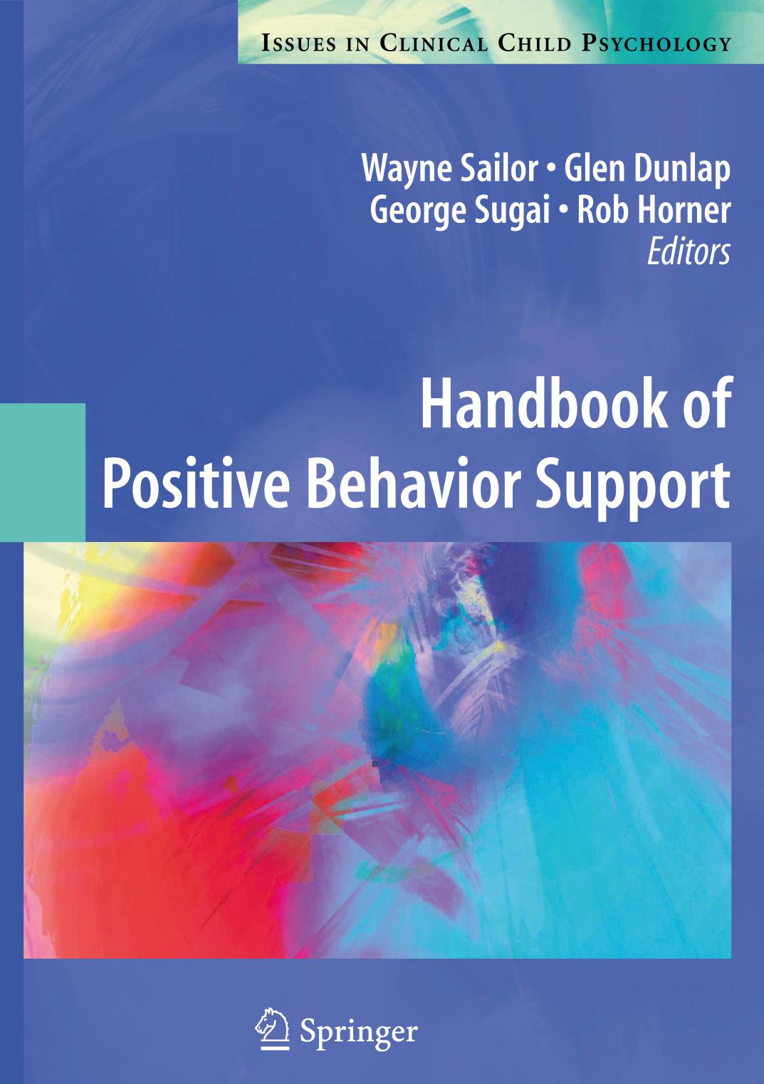 Handbook of Positive Behavior Support