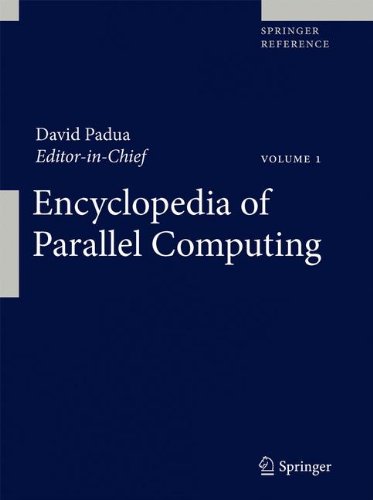 Encyclopedia of Parallel Computing