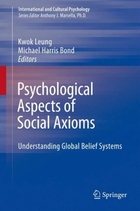 Psychological Aspects of Social Axioms