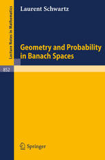 Geometry And Probability In Banach Spaces