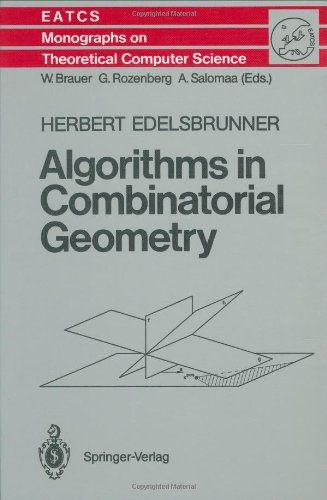 Algorithms in Combinatorial Geometry