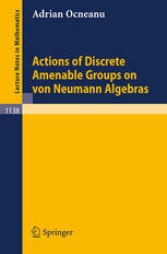 Actions Of Discrete Amenable Groups On Von Neumann Algebras