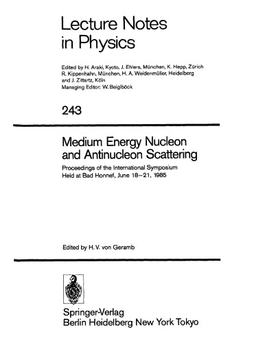 Medium Energy Nucleon and Antinucleon Scattering