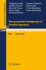 One Parameter Semigroups Of Positive Operators