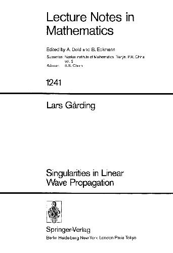 Singularities In Linear Wave Propagation