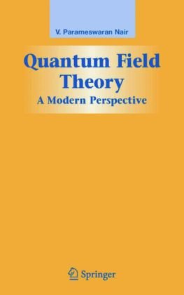 Quantum Field Theory