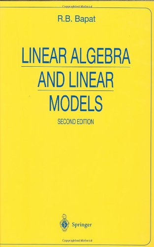 Linear Algebra and Linear Models