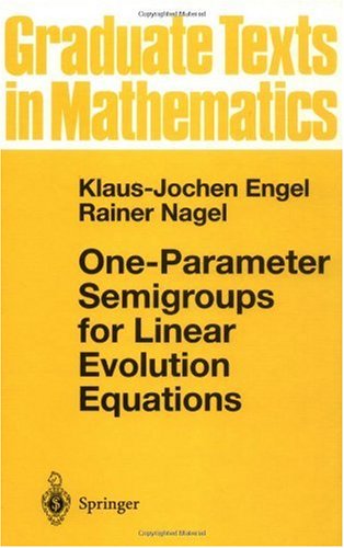 One-Parameter Semigroups for Linear Evolution Equations