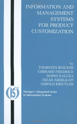 Information and Management Systems for Product Customization