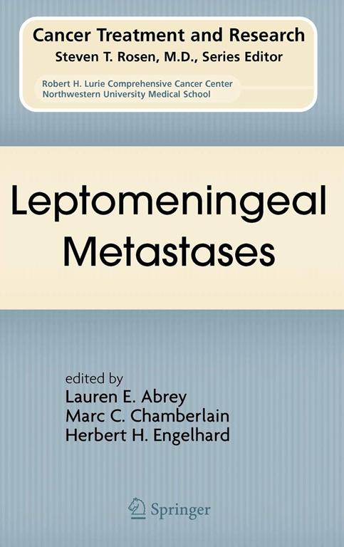 Leptomeningeal Metastases (Cancer Treatment and Research, 125)