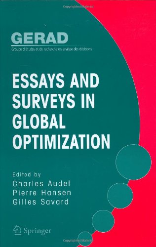 Essays and Surveys in Global Optimization