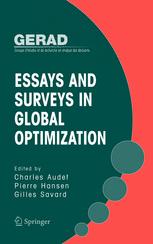 Essays and Surveys in Global Optimization.