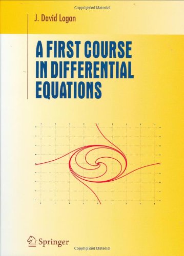 A First Course in Differential Equations