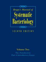 Bergey's Manual of Systematic Bacteriology