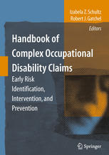 Handbook of Complex Occupational Disability Claims