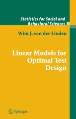 Linear models of optimal test design