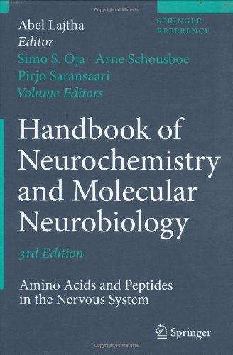 Handbook of Neurochemistry and Molecular Neurobiology