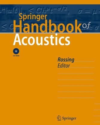 Springer Handbook of Acoustics [With CDROM]