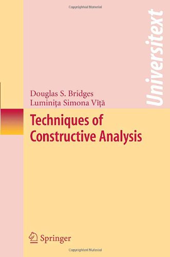 Techniques of constructive analysis