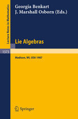 Lie Algebras, Madison 1987