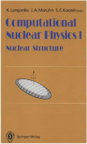 Computational Nuclear Physics 1