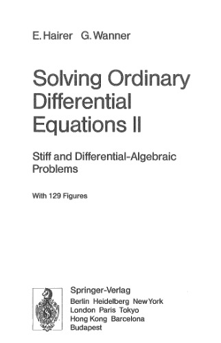 Solving Ordinary Differential Equations