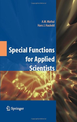 Special Functions for Applied Scientists