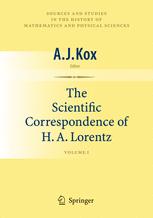 The Scientific Correspondence of H. A. Lorentz