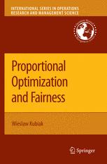 Proportional optimization and fairness