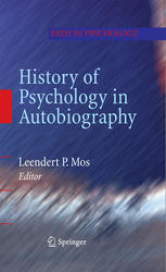 History of Psychology in Autobiography