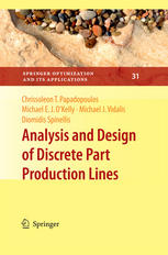 Analysis and Design of Discrete Part Production Lines