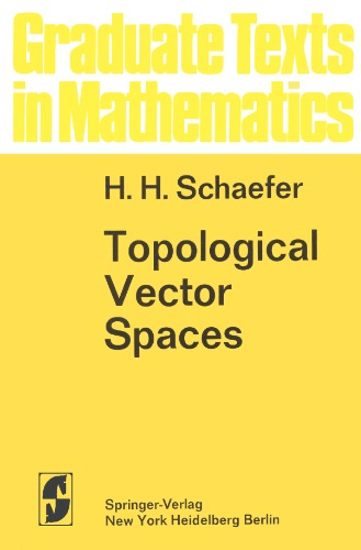 Topological Vector Spaces