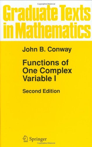 Functions of One Complex Variable (Graduate Texts in Mathematics - Vol 11)