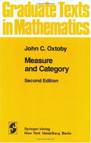 Measure and Category