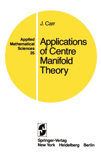 Applications of Centre Manifold Theory