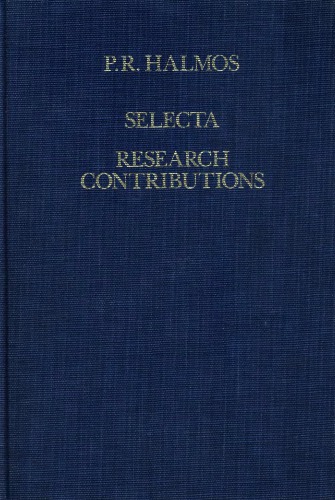 Selecta I - Research Contributions