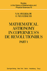 Mathematical Astronomy in Copernicus de Revolutionibus