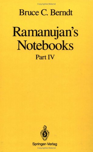 Ramanujan's Notebooks