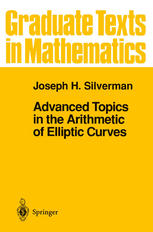 Advanced Topics in the Arithmetic of Elliptic Curves