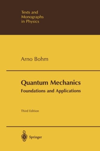 Quantum Mechanics/Springer Study Edition