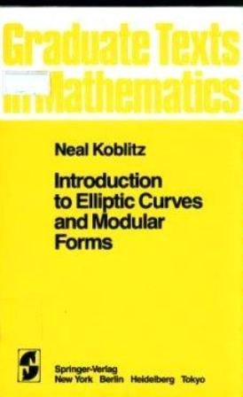 Introduction to Elliptic Curves and Modular Forms