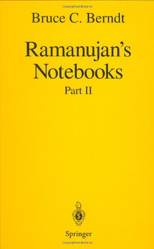 Ramanujan's Notebooks