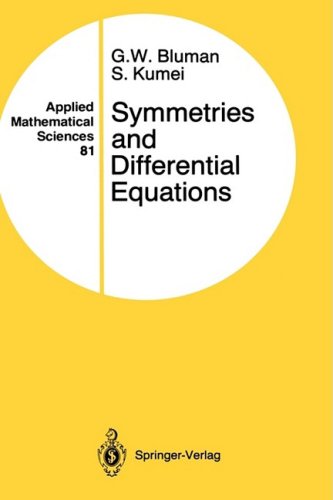 Symmetries and Differential Equations