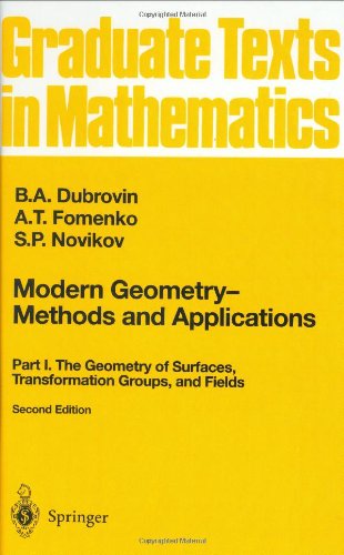 Modern Geometry -- Methods and Applications