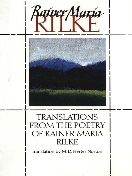 Translations from the Poetry of Rainer Maria Rilke