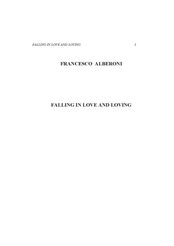 Falling in Love (English and Italian Edition)