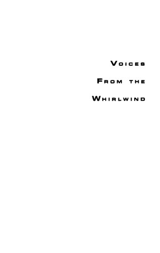 Voices from the Whirlwind