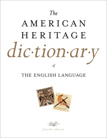 The American Heritage Dictionary of the English Language